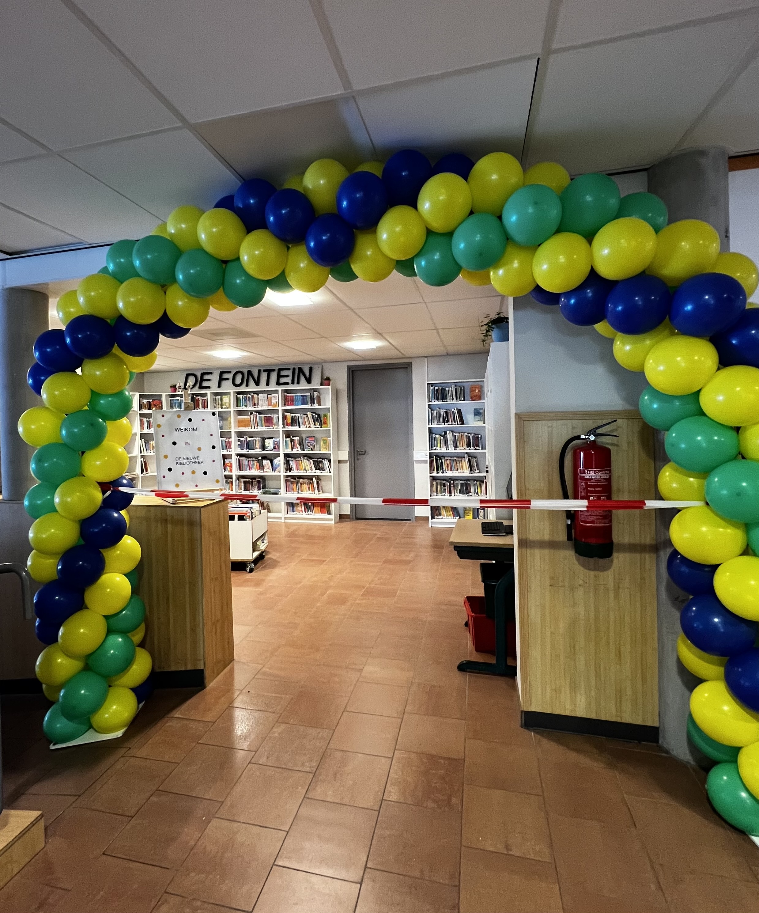 Opening nieuwe bibliotheek!