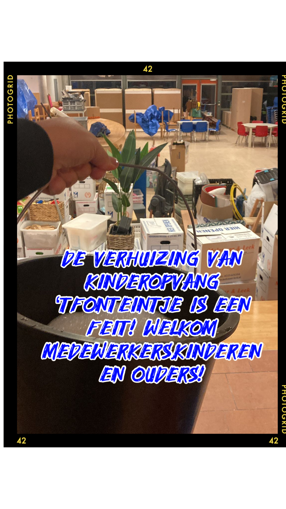 Welkom medewerkers, kinderen en ouders
